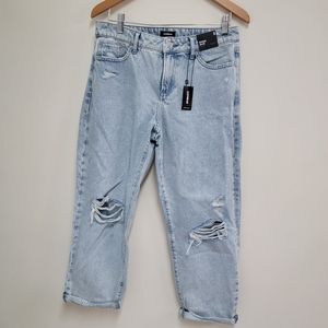 Express NWT mid rise boyfriend jeans